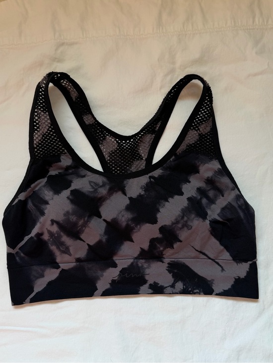 PINK Victoria's Secret Other - PINK Active Tie Dye Sports Bra Large Mesh Racerback Lightly Lined